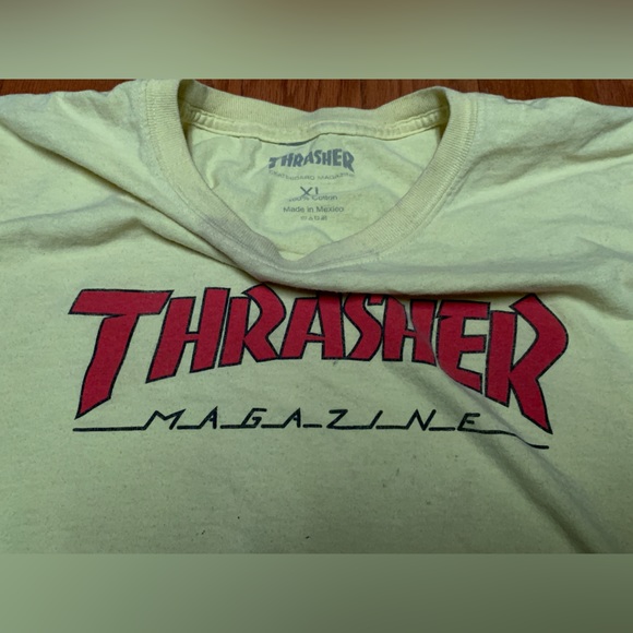 Y2K Vtg Men’s XL Officially Licensed Thrasher Skateboarding Magazine T Shirt - Picture 4 of 8